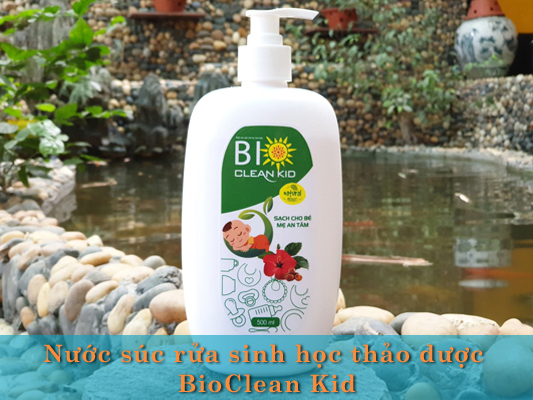 Nước súc rửa sinh học thảo dược BioClean Kid