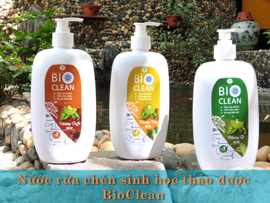 Nước rửa chén sinh học thảo dược BioClean