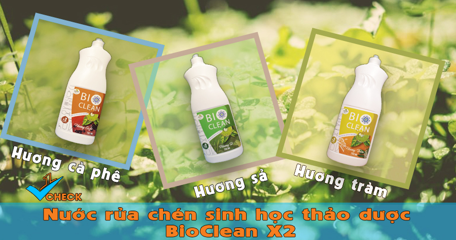 Nước rửa chén sinh học thảo dược BioClean