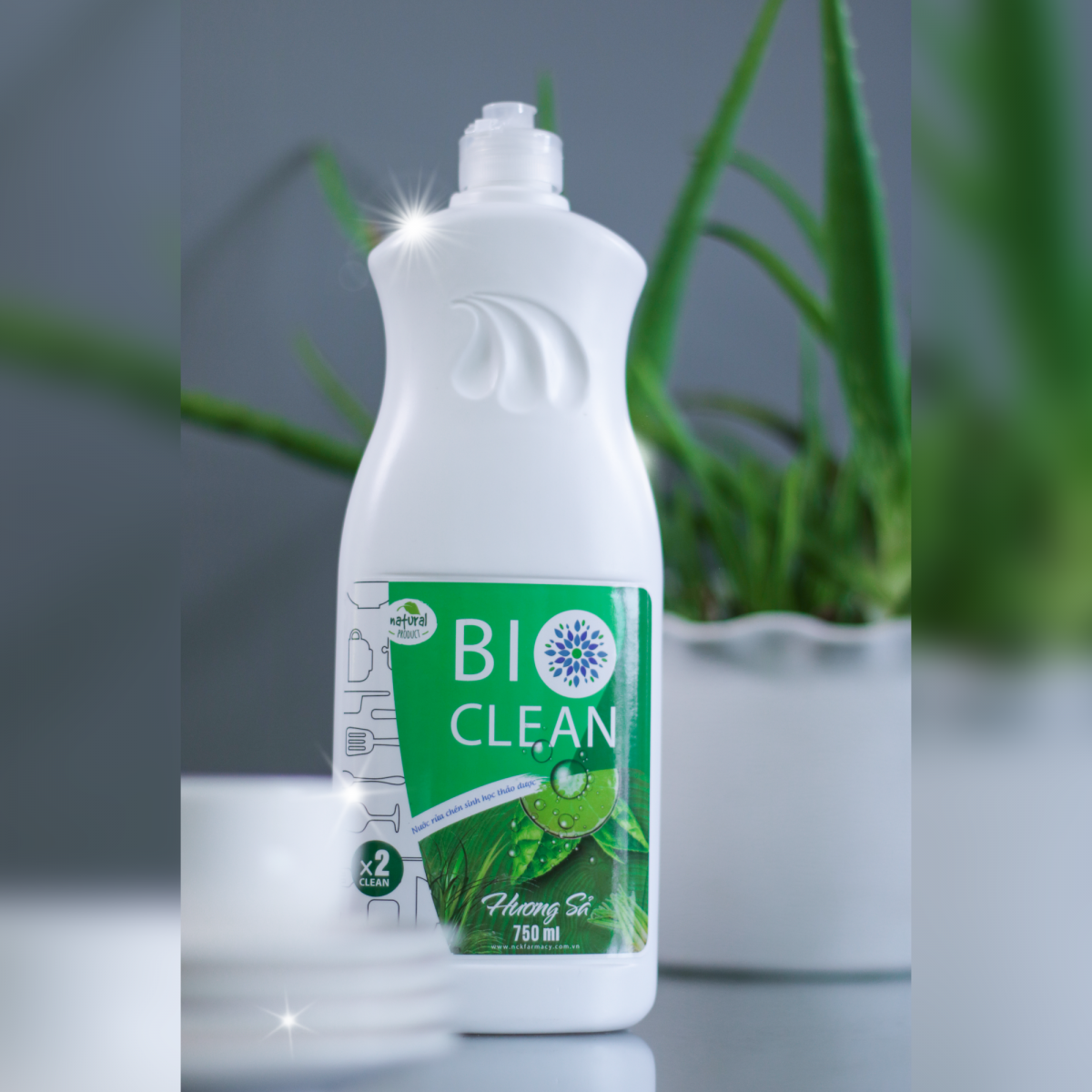 Nước rửa chén sinh học thảo dược Bio Clean