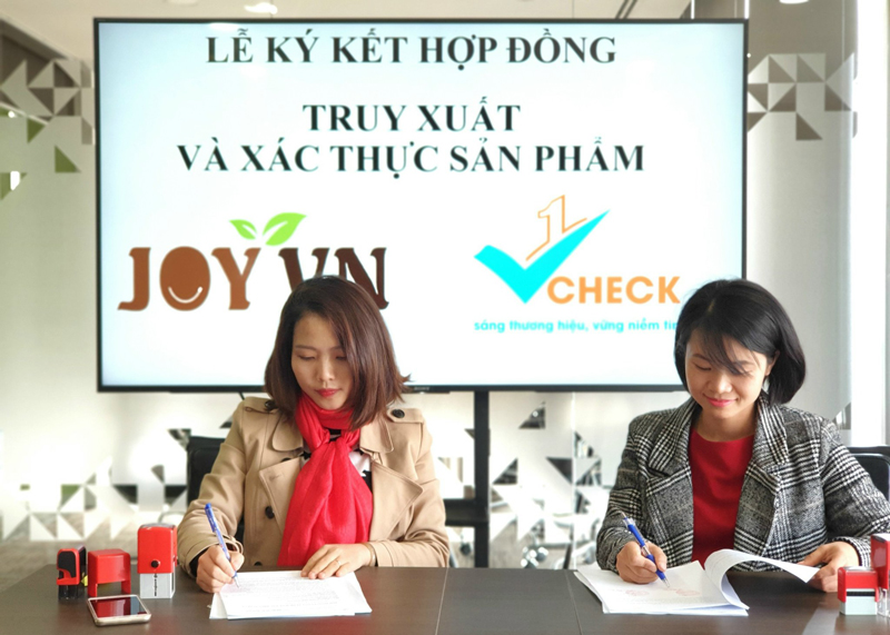 Ký hợp đồng cung cấp tem chống hàng giả với Joyvn