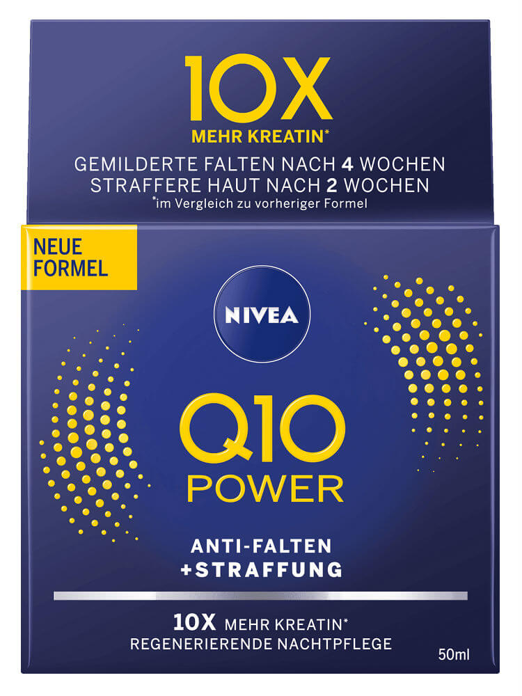 Kem dưỡng da ban đêm Nivea Q10 mẫu mới hộp 50ml nội địa Đức