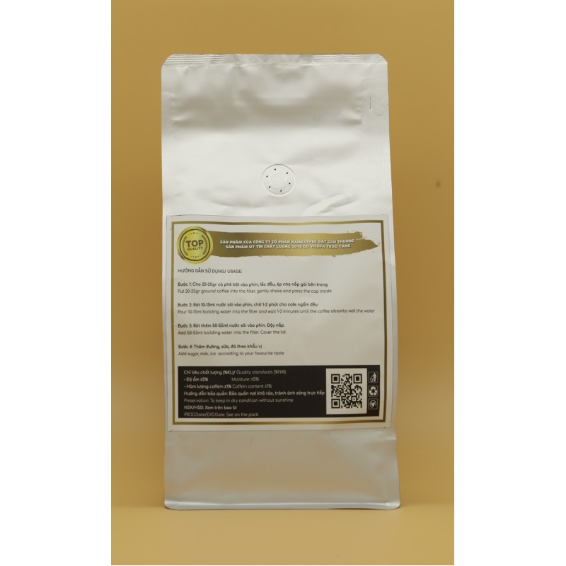 Cà phê bột RainCoffee - Gu Blend 2 (gói 1kg)