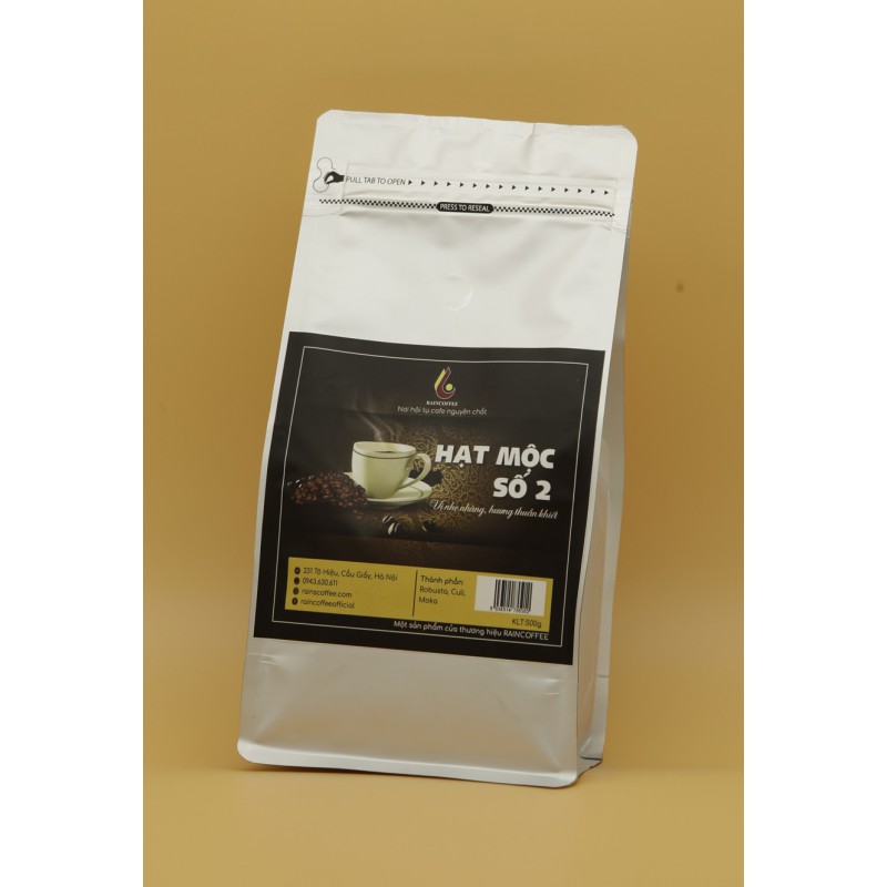 Cà phê bột RainCoffee - Gu Mộc 2 (gói 1kg)