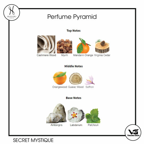 Nước hoa Secret Mystique – HAYARI Parfums Paris 70ML