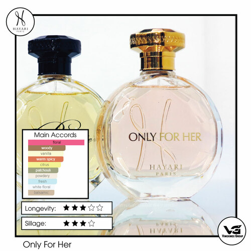 Nước hoa Only for Her – HAYARI Parfums Paris 100ML