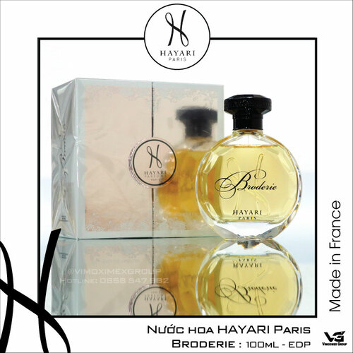 Nước hoa Broderie – HAYARI Parfums Paris