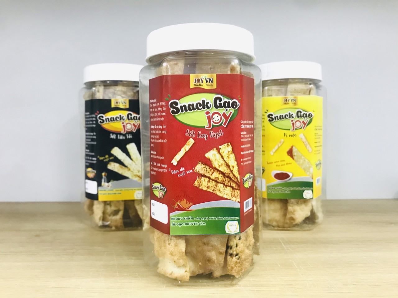 SNACK GẠO SỐT CAY NGỌT
