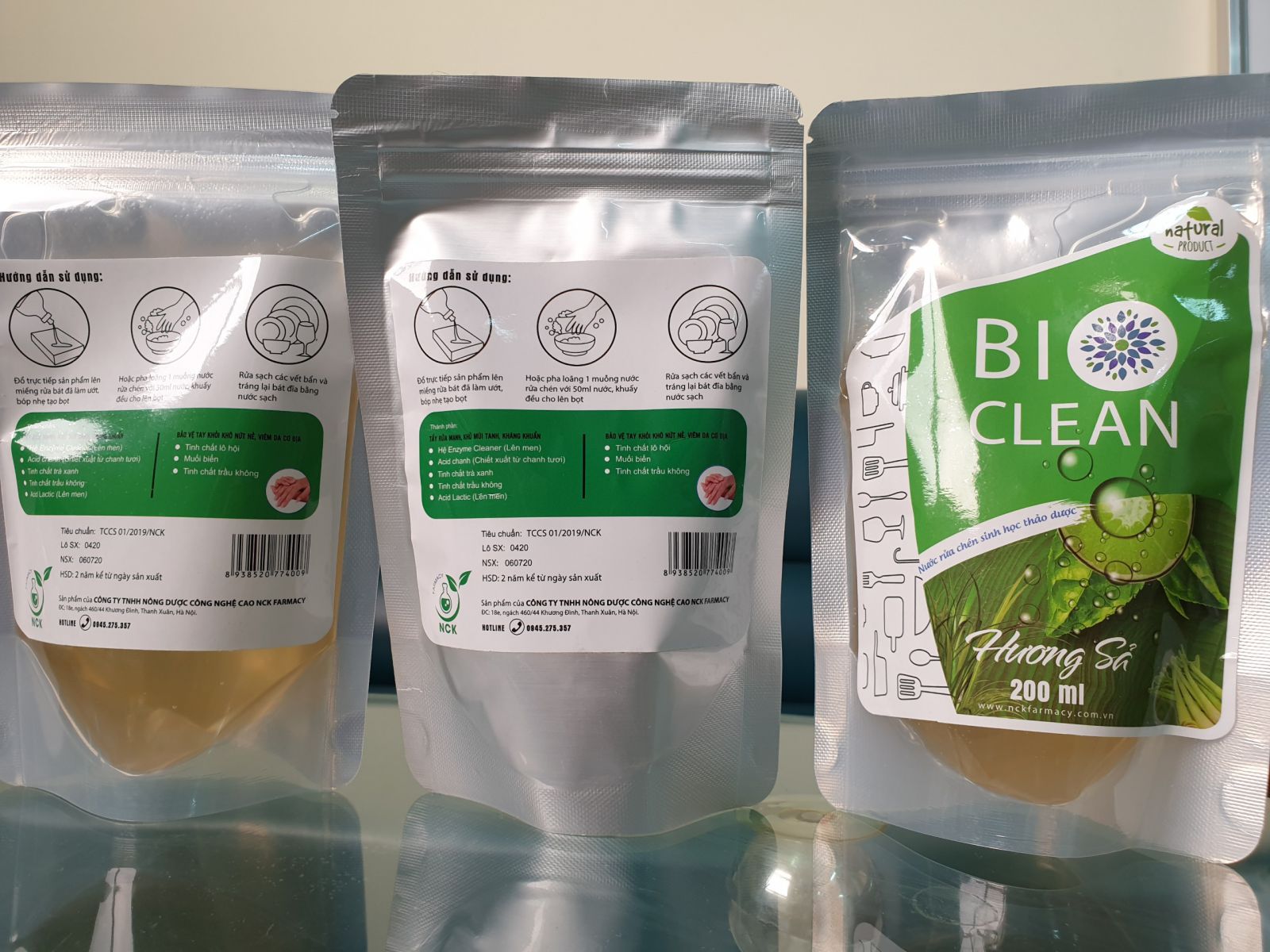 Nước rửa chén sinh học thảo dược BioClean