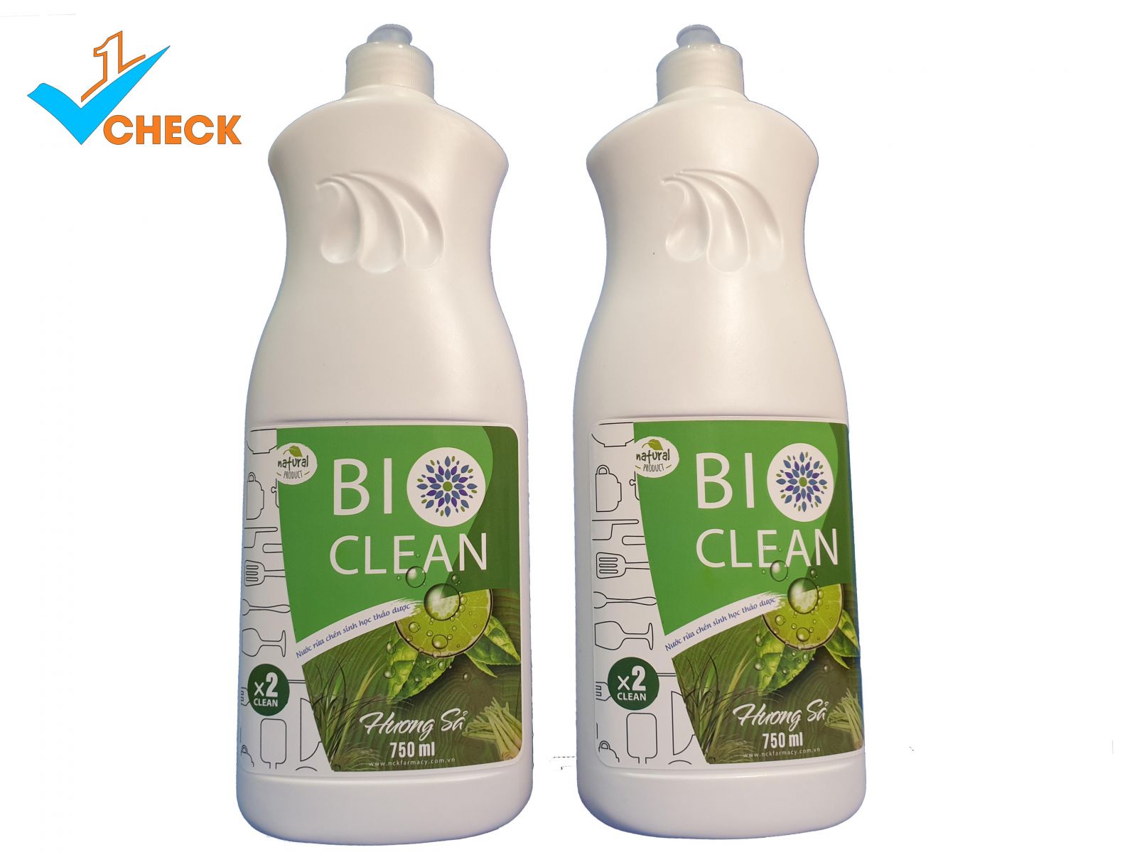 Sản phẩm nước rửa chén sinh học thảo dược BIO CLEAN 2x