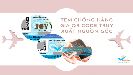 Tem chống hàng giả QR code truy xuất nguồn gốc