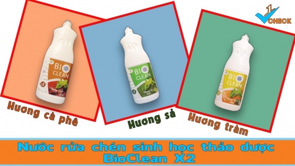 Nước rửa chén sinh học thảo dược BioClean, sự lựa chọn hàng đầu của người nội trợ