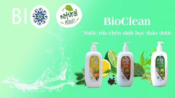 Nước rửa chén sinh học thảo dược BioClean – Món quà cho người nội trợ