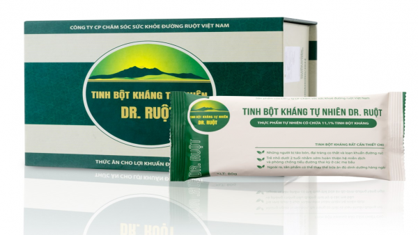 Thông tin đầy đủ về Tinh Bột Kháng Tự Nhiên Dr. Ruột 