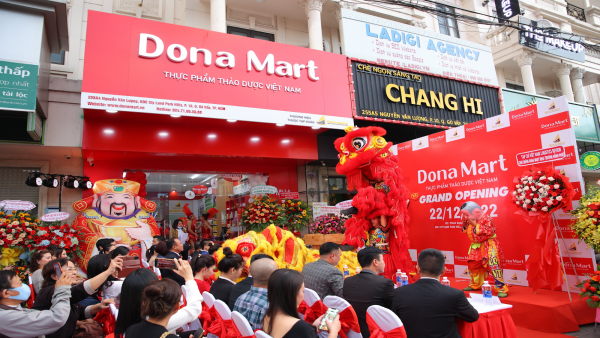 Hệ Thống Siêu Thị Dona Mart Tưng Bừng Khai Trương Tại TP Hồ Chí Minh