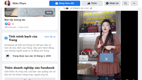Kinh doanh hàng nhái trên mạng xã hội, một cá nhân bị xử phạt 18 triệu đồng