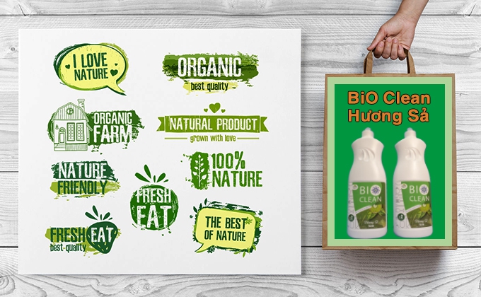 Nước rửa chén sinh học thảo dược hương sả BioClean