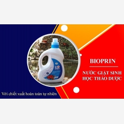 Nước giặt sinh học thảo dược BioPrin – sản phẩm độc đáo đánh bay mọi vết bẩn