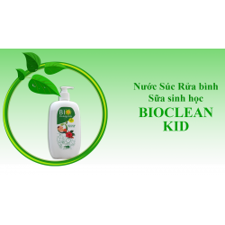 Nước súc rửa bình sữa BIOCLEAN KID- sức khỏe cho bé an toàn cho mẹ