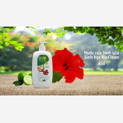 Nước súc rửa bình sữa hữu cơ BioClean Kid