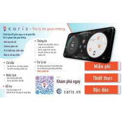 Trợ lý ảo giao thông Caris - Hỗ trợ tuyệt vời khi tham gia giao thông