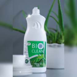 Nước rửa chén sinh học thảo dược hương sả BioClean, chai 750ml (thùng 20 chai)