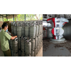 Bán hàng giả mạo nhãn hiệu Totalgaz, doanh nghiệp bị phạt 110 triệu đồng