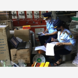 Kinh doanh gần 200 mũi khoan có dấu hiệu giả mạo nhãn hiệu 