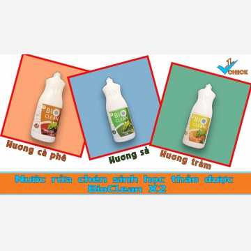 Nước rửa chén sinh học thảo dược BioClean, sự lựa chọn hàng đầu của người nội trợ