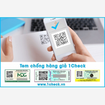 Tem chống hàng giả 1Check – Giải pháp an toàn, tích kiệm và chuyên nghiệp.