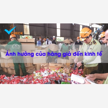 Tác động của hàng giả đến nền kinh tế.