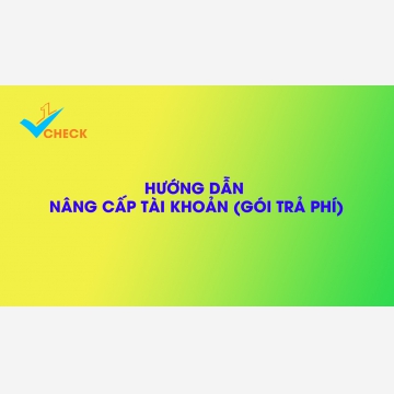 Hướng dẫn nâng cấp tài khoản (gói có trả phí)