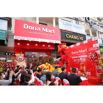 Hệ Thống Siêu Thị Dona Mart Tưng Bừng Khai Trương Tại TP Hồ Chí Minh