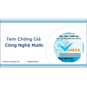 Tem chống giả công nghệ nước hiệu quả như thế nào?
