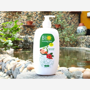 Nước rửa sinh học thảo dược BioClean Kid, chai 500ml