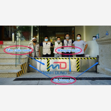 Giải pháp chống ngập cho gia đình, nhà xưởng, tầng hầm mùa mưa bão