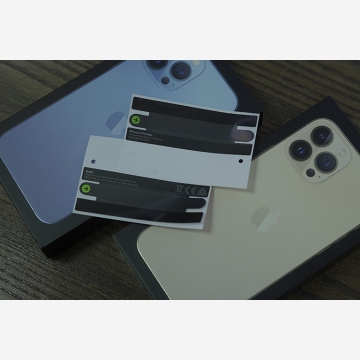 Lộ clip  seal giấy chống hàng nhái của iPhone 13 bị làm giả